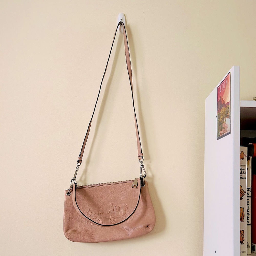 Pink Coach Crossbody Bag